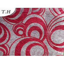 2017 Gran marrón Chenille Jacquard sofá y tela de muebles (FTH32017)